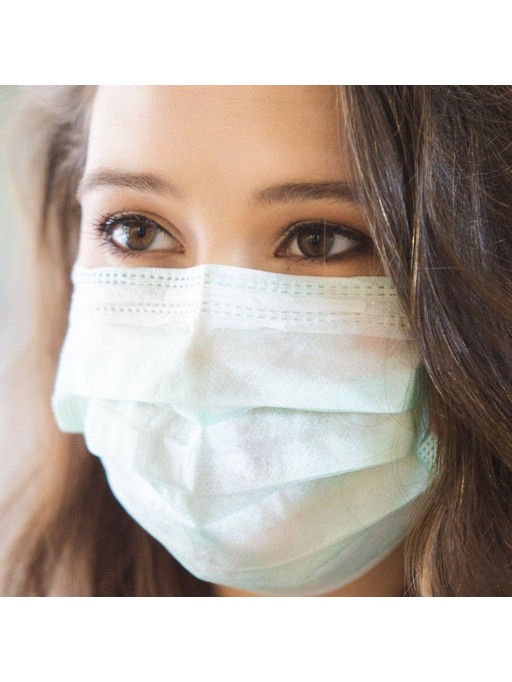 Disposable medical face...