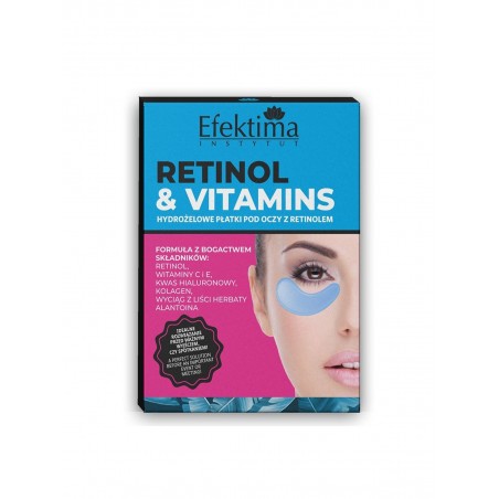 RETINOL & VITAMINS HYDROŻELOWE PŁATKI POD OCZY Z RETINOLEM